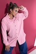 Cord-Hemd, Stretch, oversized, Hemdkragen, Langarm