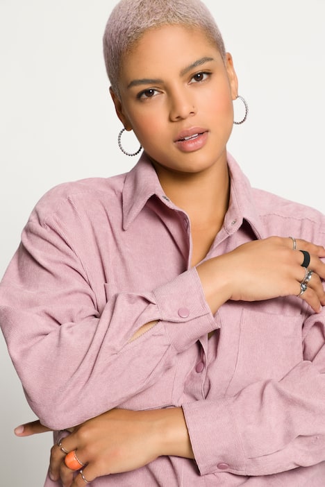 Oversized Fit Corduroy Shirt