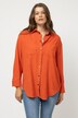 Camicia dal taglio oversize in velluto a coste con colletto da camicia e maniche lunghe