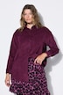 Cord-Hemd, Stretch, oversized, Hemdkragen, Langarm