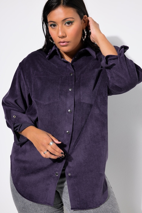 Oversized Fit Corduroy Shirt