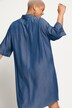 Jeans Hemdkleid, Hemdkragen, Halbarm, Knopfleiste