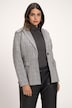 blazer, geruit dessin, oversized, reverskraag