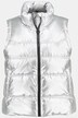 Silver Quilted Fully Lined Vest