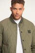 STHUGE quiltet jakke, vokset, collegekrave, ternet for, op til 8 XL