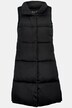Long Zip Front Fully Lined Quilted Vest