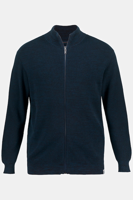 strickjacke in Blau für Herren Herren Bekleidung Pullover und Strickware Strickjacken TOPMAN Synthetik 