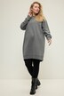 Oversized Fit Sweatshirt Dress
