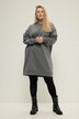 Oversized Fit Sweatshirt Dress