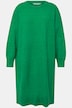 Strickkleid, oversized, Midikleid, Rundhals, Langarm