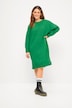 Strickkleid, oversized, Midikleid, Rundhals, Langarm