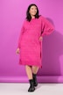 Strickkleid, oversized, Midikleid, Rundhals, Langarm