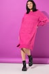 Strickkleid, oversized, Midikleid, Rundhals, Langarm