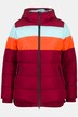 Funktionsjacke, Colorblocking, wattiert, wasserdicht