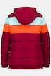 Funktionsjacke, Colorblocking, wattiert, wasserdicht