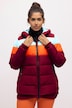 Funktionsjacke, Colorblocking, wattiert, wasserdicht