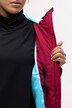 Funktionsjacke, Colorblocking, wattiert, wasserdicht