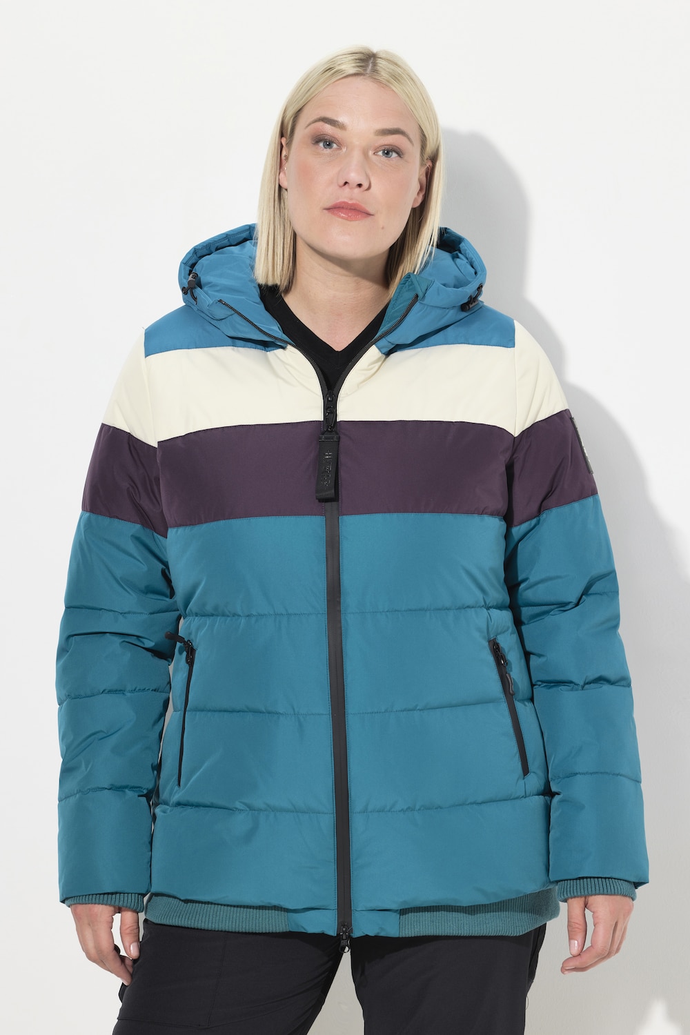 Große Größen Funktionsjacke, Damen, blau, Größe: 42/44, Ulla Popken
