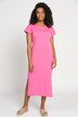 Kleid, Jersey, Rundhals, ärmellos, Seitenschlitze