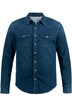 Džínová košile FLEXNAMIC®, dlouhé rukávy, Kent límeček, střih Modern Basic