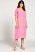 Leinen-Kleid Identity, lässig weit, Rundhalsausschnitt, Halbarm