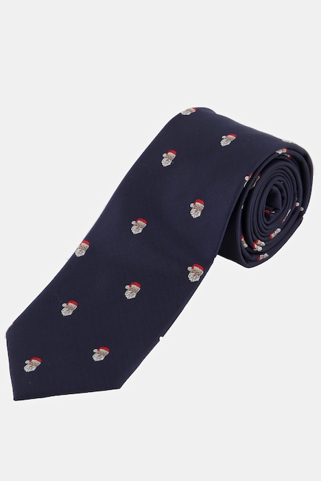zijden stropdas, X-mas, Santa Claus ca. 7,5 cm breed Stropdassen | Accessoires