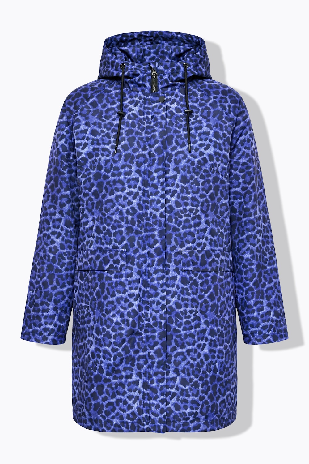 Stora storlekar Regnkappa, Dam, blå, storlek: 58/60, Polyester, Studio Untold