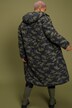 Camo Print Quilted Coat