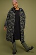 Camo Print Quilted Coat