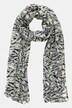 Długa wzorzysta chusta