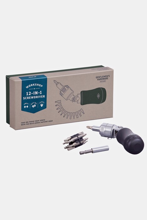 12-in-1 Screwdriver, Gentlemen's Hardware