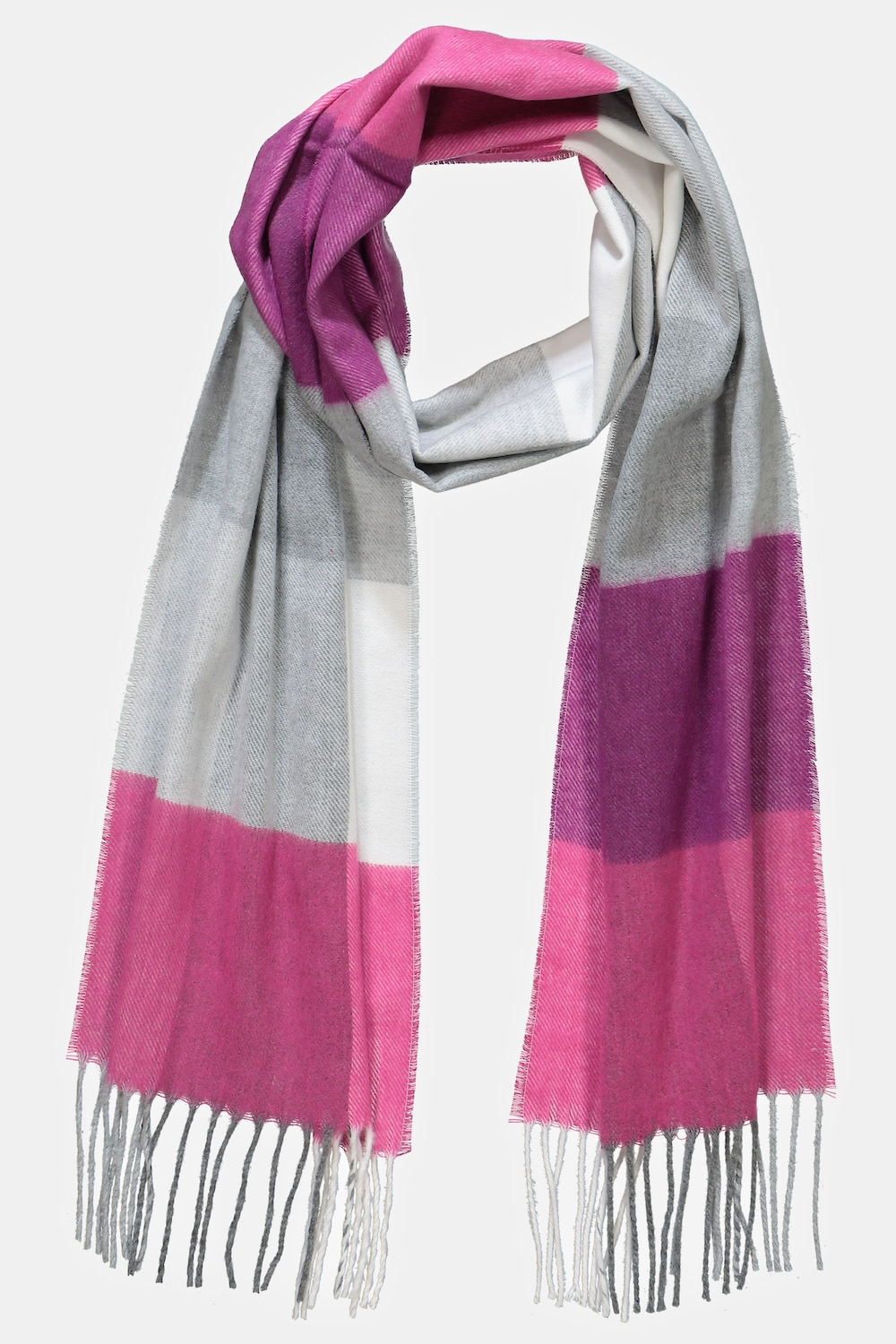 Grote Maten sjaal, Dames, roze, Maat: One Size, Synthetische vezels, Ulla Popken
