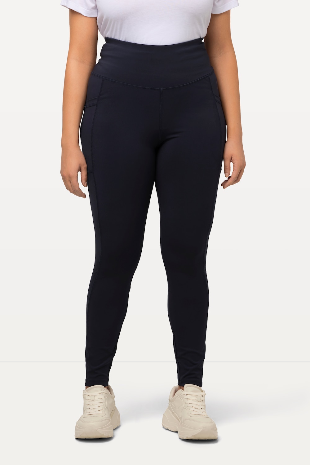 Große Größen Sportleggings, Damen, blau, Größe: 58/60, Polyester, Ulla Popken