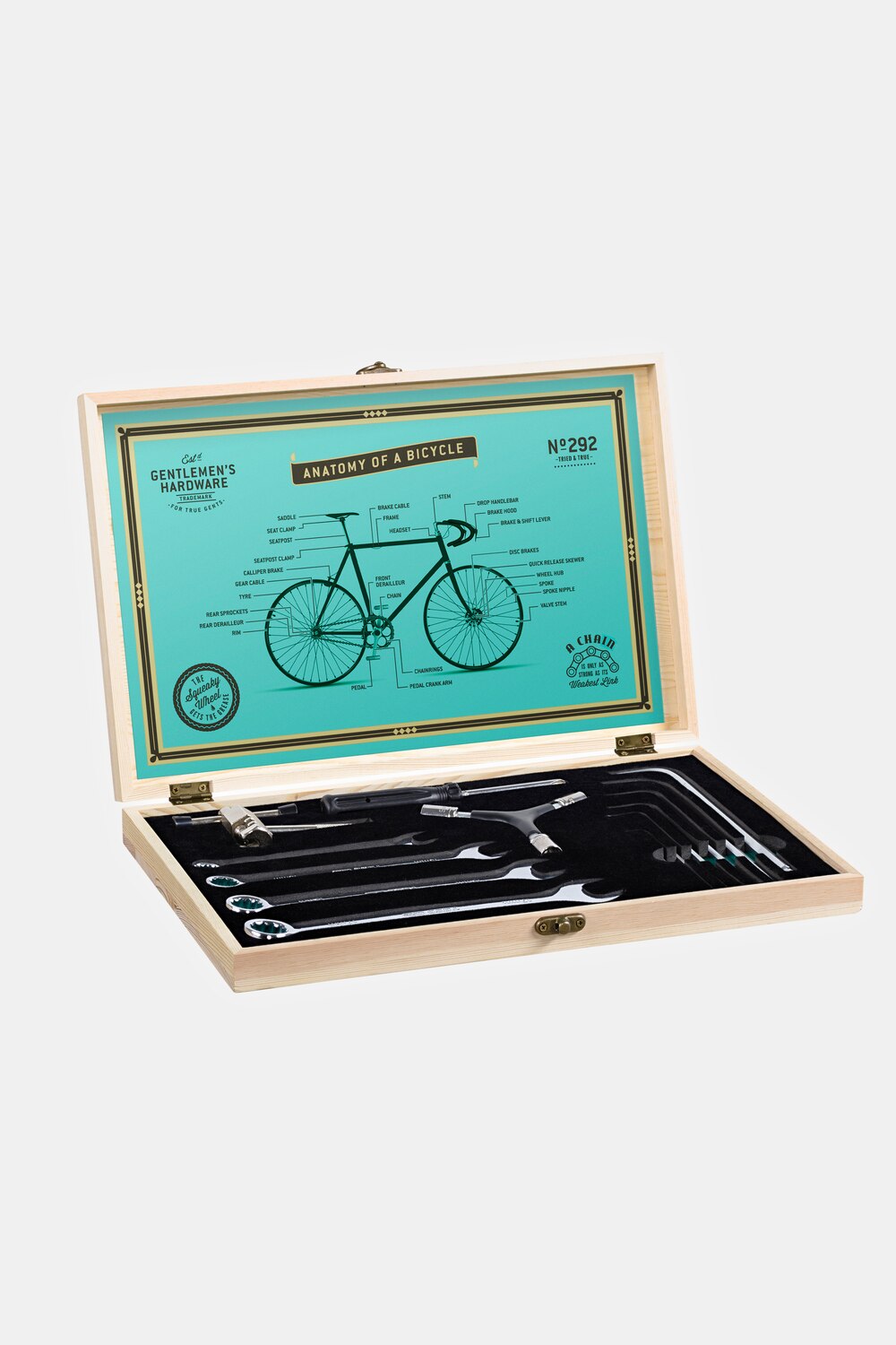 Grote Maten bicycle tool kit, Heren, blauw, Maat: One Size, Metallic vezels, JP1880