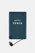 powerbank in creditcard formaat, 2500 mAh, Gentlemen's Hardware