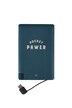Powerbanka formátu kreditní karty, 2500mAh, Gentlemen's Hardware