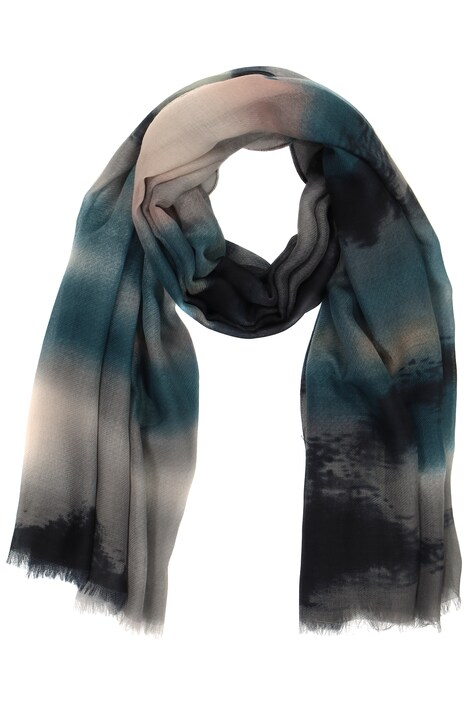 Šátek, barevný přechod, třásně