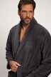 Bademantel, Homewear, Mikrofaser, Bindegürtel, bis 8XL