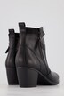 Stiefeletten, Jana Shoes, Raffung, Lederoptik, Weite H