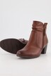Bottines, chaussures Jana, fronces, imitation cuir, largeur H