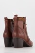 Bottines, chaussures Jana, fronces, imitation cuir, largeur H