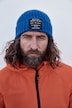 Bonnet JAY-PI à large revers, en maille côtelée