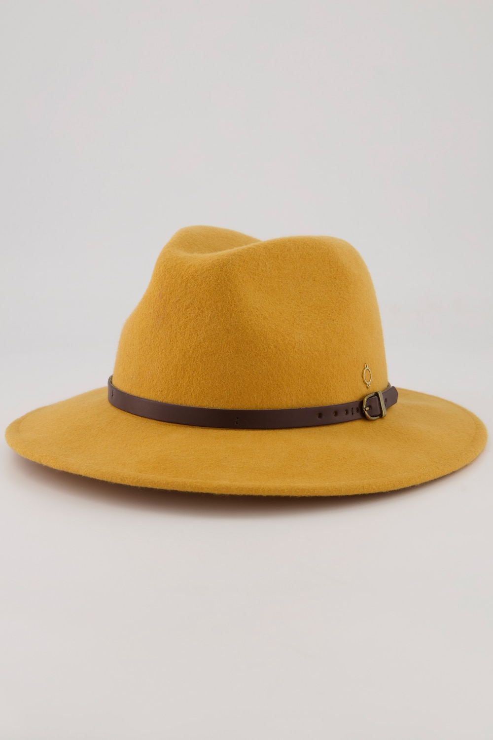 Grote Maten hoed, Dames, oranje, Maat: One Size, Wol, Ulla Popken