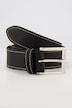 Ceinture en cuir PullUp, boucle en métal, 4 cm de large