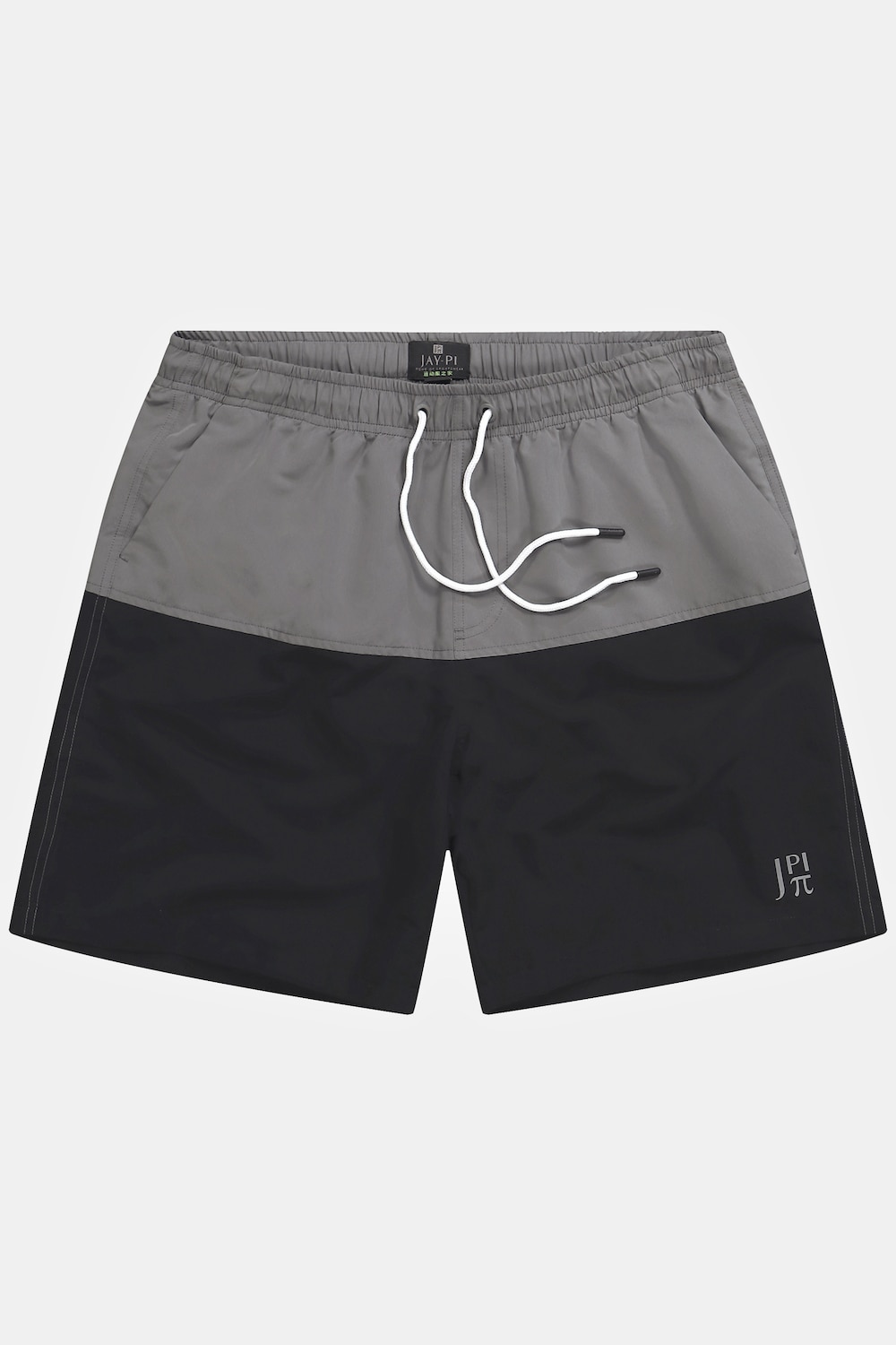 Short de bain JAY-PI bicolore, collection Beachwear. Taille élastique.