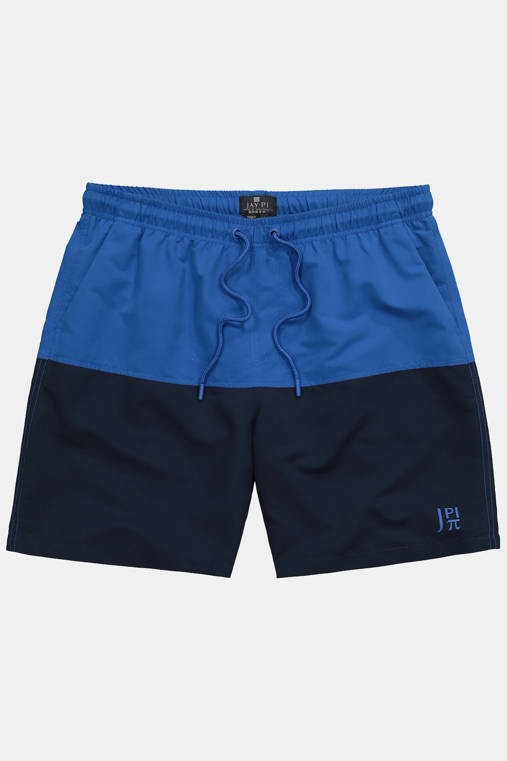 Short de bain JAY-PI bicolore, collection Beachwear. Taille élastique.
