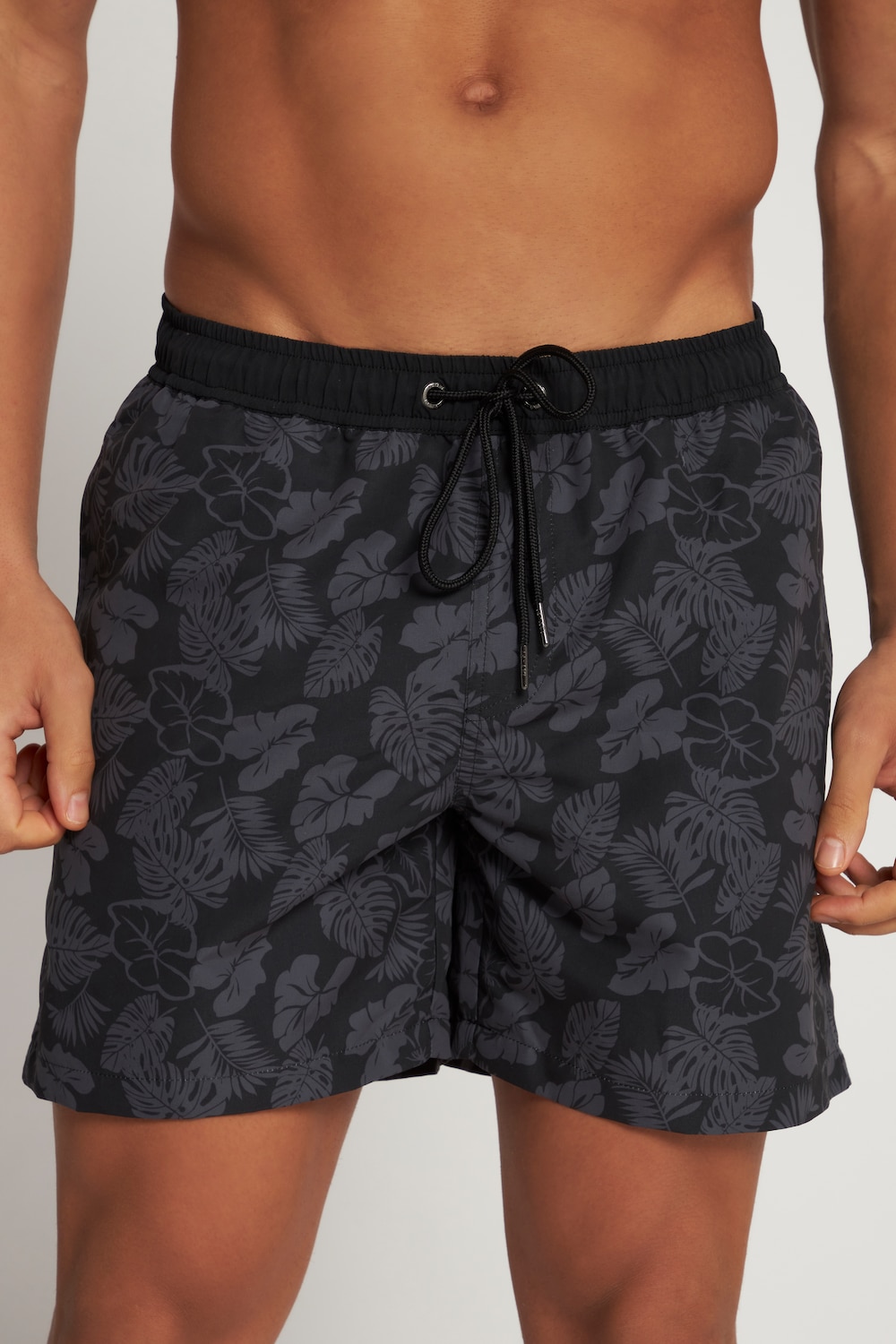 Große Größen JAY-PI Badeshorts, Herren, schwarz, Größe: 4XL, Polyester, JAY-PI