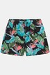 badshorts, Beachwear, resårlinning, blommönster