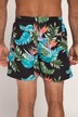 badshorts, Beachwear, resårlinning, blommönster