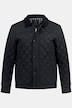 Blouson matelassé, col en velours côtelé et fermeture à glissière